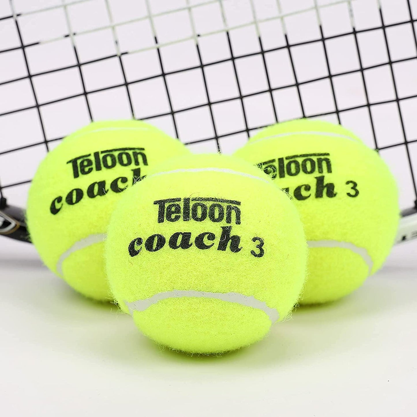 Pressure Training Tennis Balls-12 or 18 Count-Mesh Carry Bagļ¼4 Colors Availableļ¼Pressureless Training Exercise Tennis Balls for Beginners.