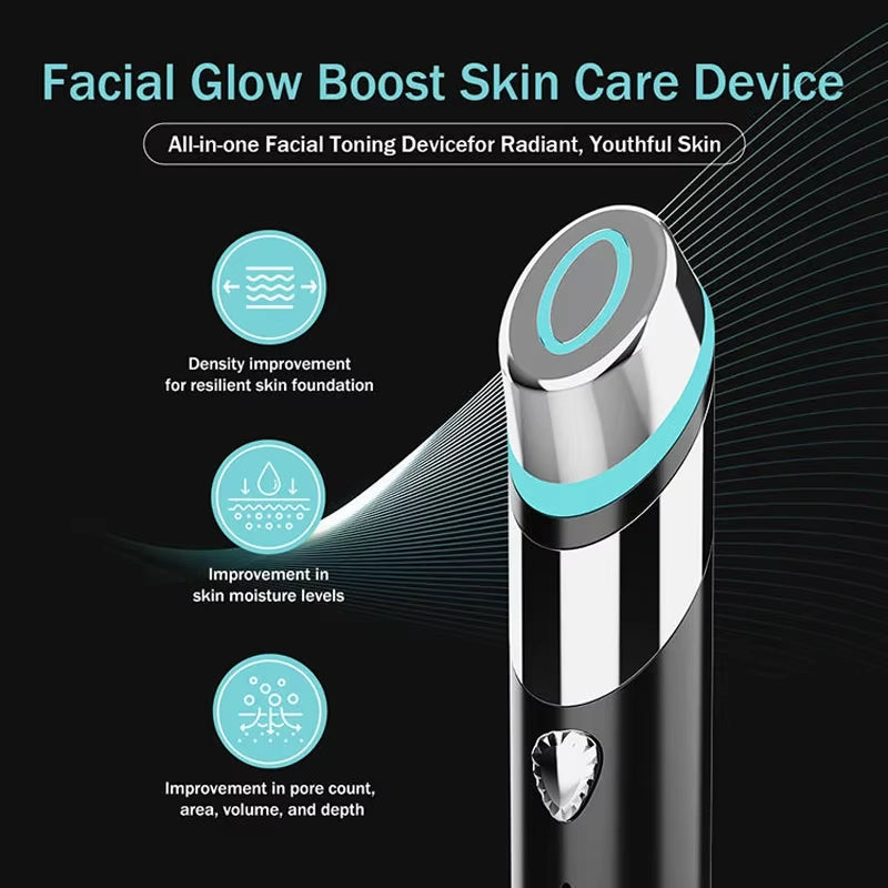 Age-R Booster H Skin Care Facial Home Beauty Device Facial Skin Care Tools anti Aging Microcurrent Lift Face Care Therapy