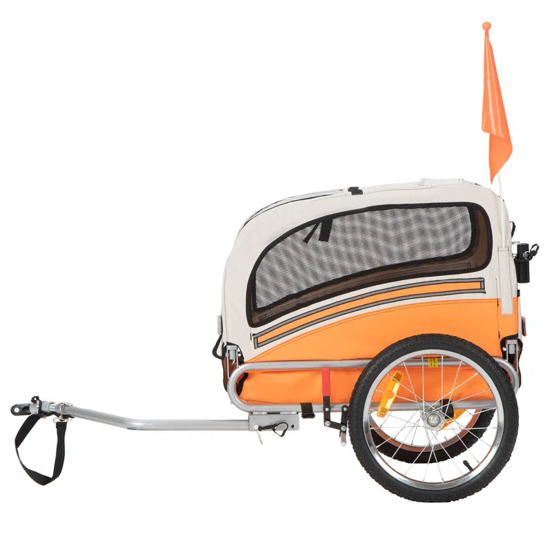 Aobei 2-In-1 Dog Bicycle Trailer, Dog Stroller, and Dog Jogging Stroller