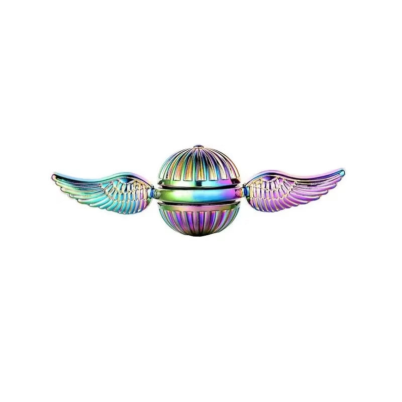 Funny Fidget Spinner Toys Metal anti Stress Hand Spinner Toys Spinning Gyro Finger Rotation Gyroscope Toy for Kids Adult Gifts