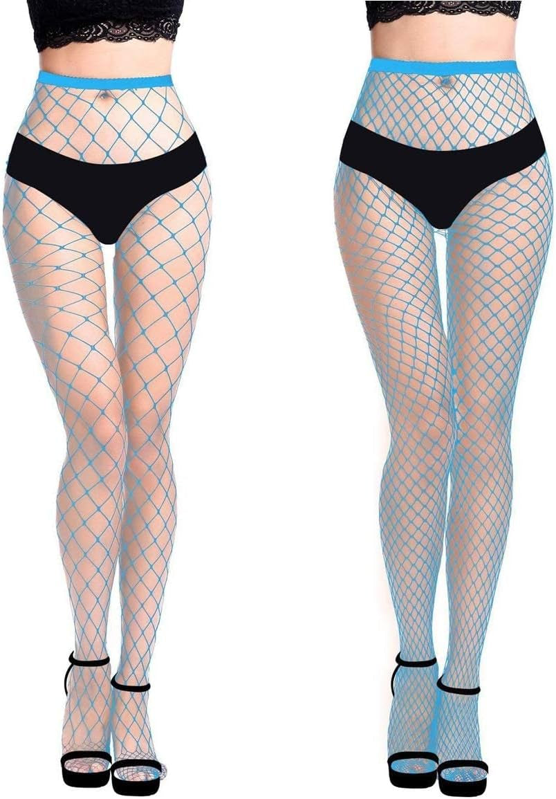 Women'S Fishnets Sparkly Tights High Waist Rhinestone Stockings Sexy Party Pantyhose