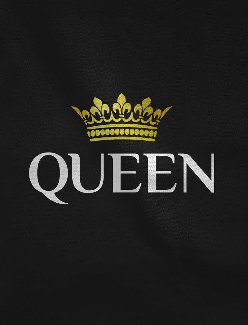 King & Queen Matching Couple Hoodie Set Valentine'S Day Gift His & Hers Women Hoodie Women Large/Men Medium,Black