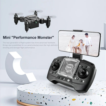 Foldable Drone with Camera, FPV Drone for Kid and Adults, 4K Drone RC Quadcopter with 3D Flips, Altitude Hold, 50X Zoom, Headless Mode, APP Control-(Upgrade2025)