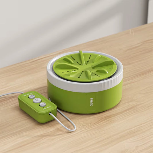 3 Gear Timing Mini Portable Washing Machine USB Rotating Turbine Washing Machine Underwear Socks Washing Machine for Travel