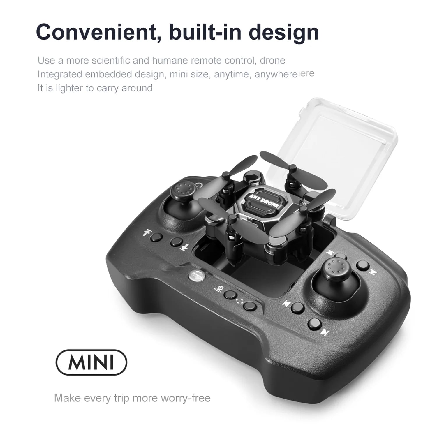 Foldable Drone with Camera, FPV Drone for Kid and Adults, 4K Drone RC Quadcopter with 3D Flips, Altitude Hold, 50X Zoom, Headless Mode, APP Control-(Upgrade2025)